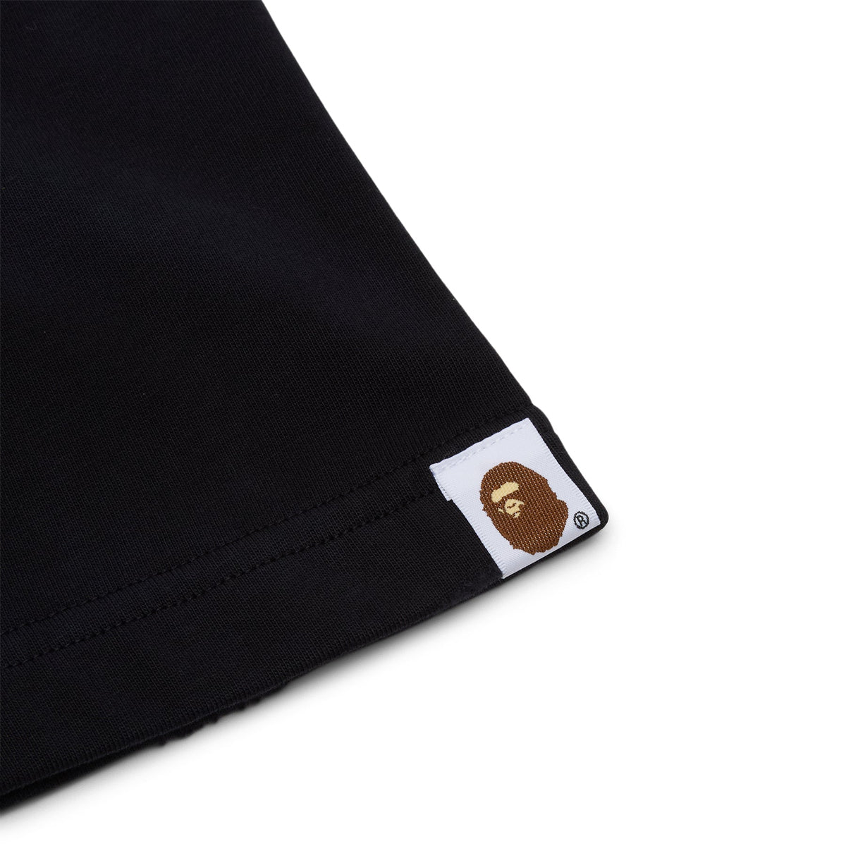 A Bathing Ape Color Camo Tie Dye Destroyed Multi Logo Relaxed Fit Tee M (Black) - Image 6