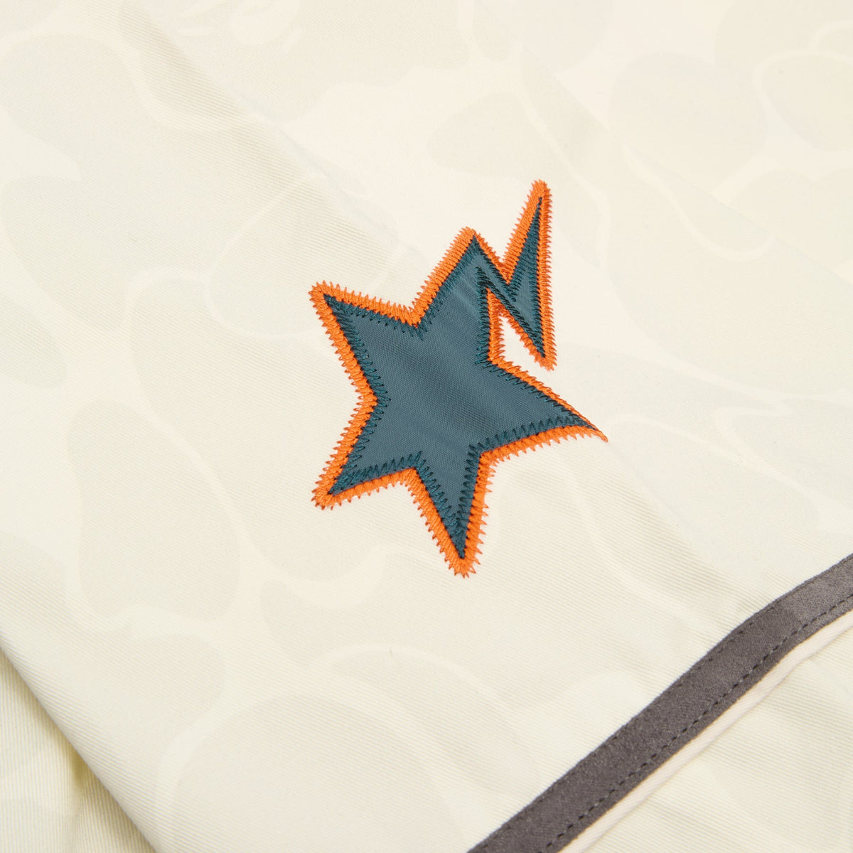 A Bathing Ape Solid Camo Multi Logo Baseball Ss Shirt M (Ivory) - Image 7