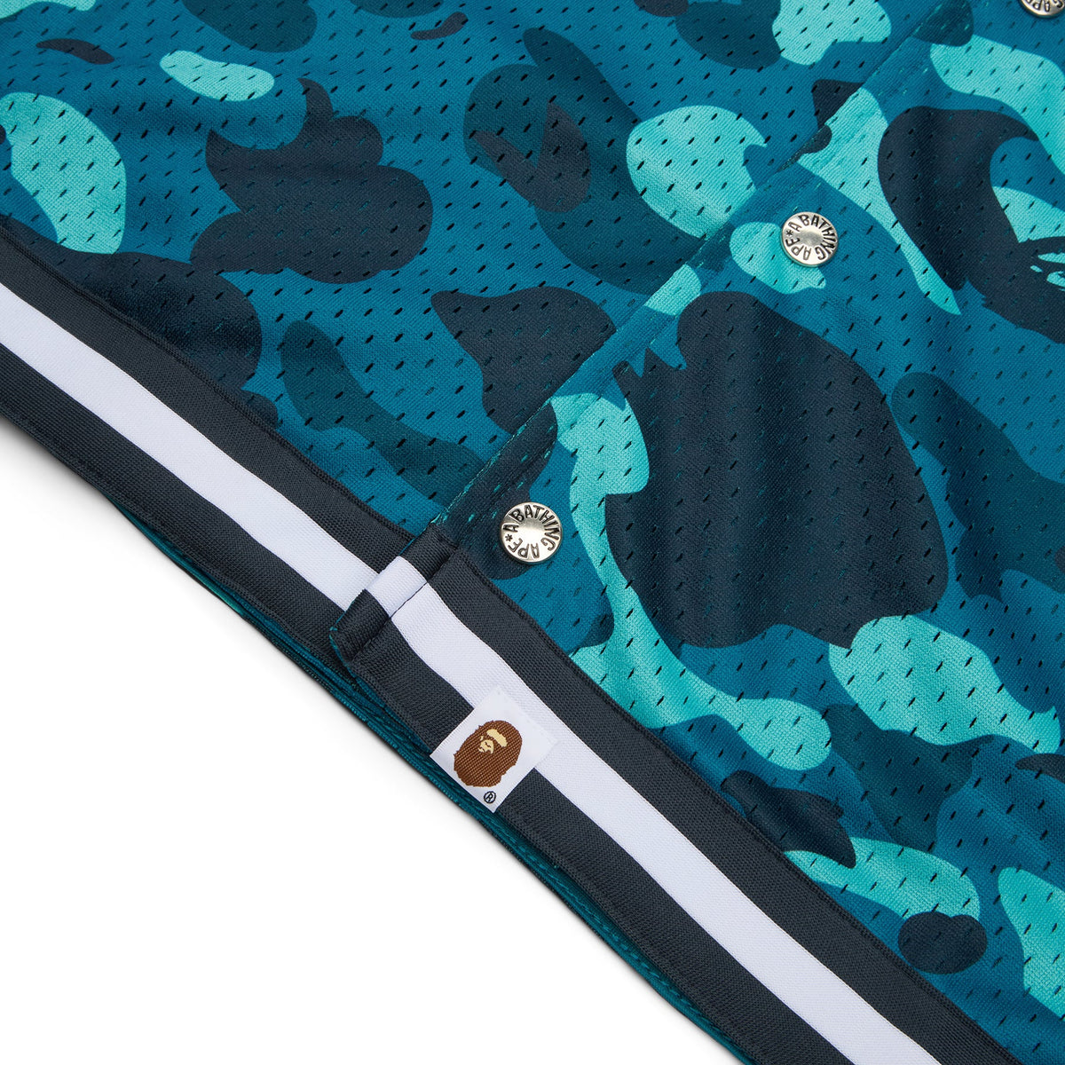 A Bathing Ape Color Camo Warm Up Ss Shirt M (Green) - Image 5