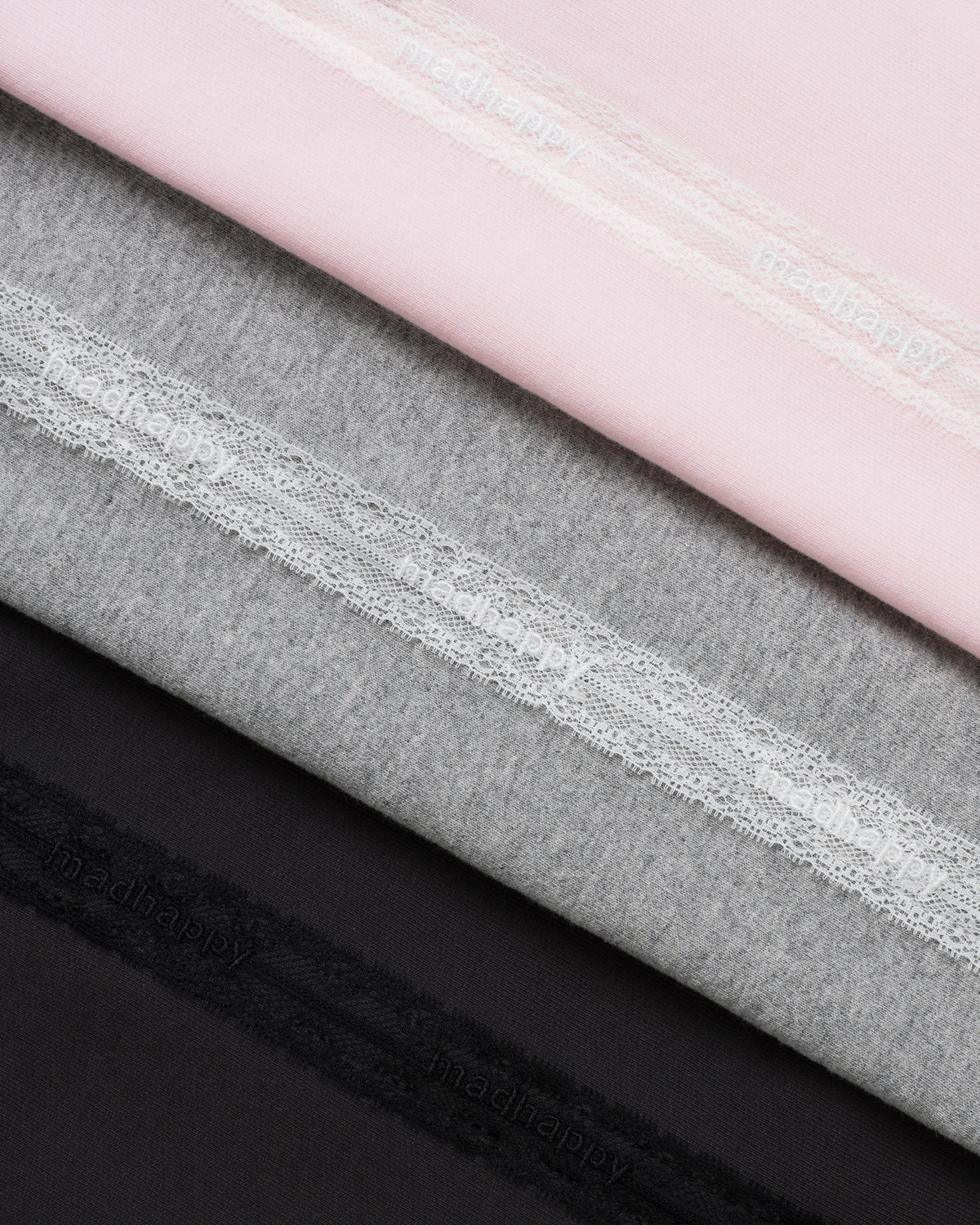 Lace Trim Midweight Straight Sweatpant - Image 3