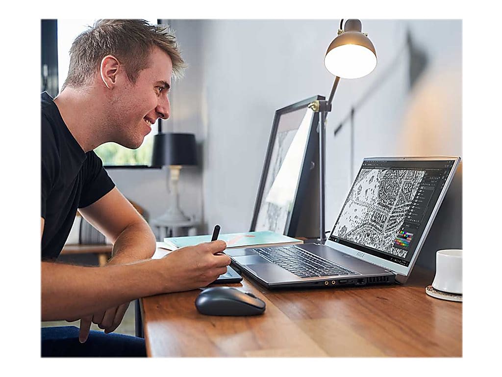MSI - Creator 17M 17.3 Laptop - Intel Core i7 - 16GB Memory - NVIDIA GeForce RTX 2060 - 1TB SSD - S - Image 5