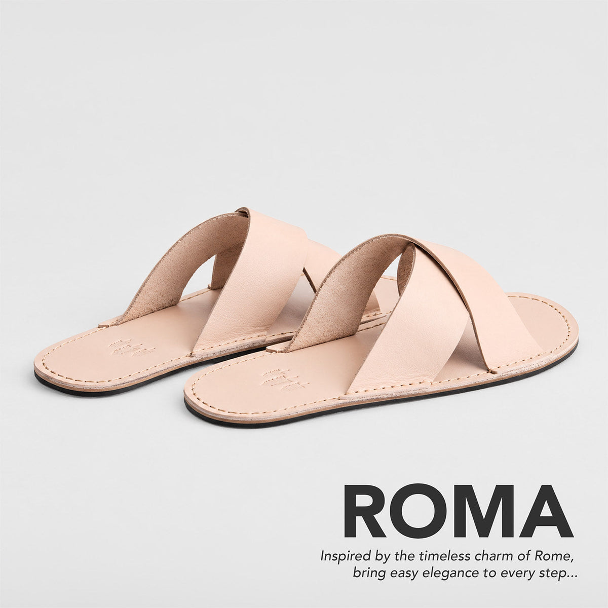 Roma Sandal - Crema