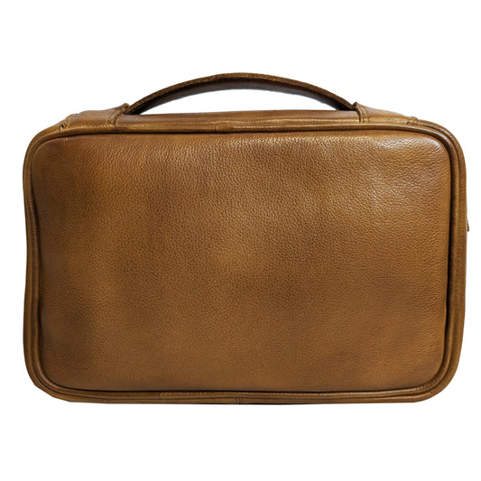 Deluxe Tech Leather Travel Kit