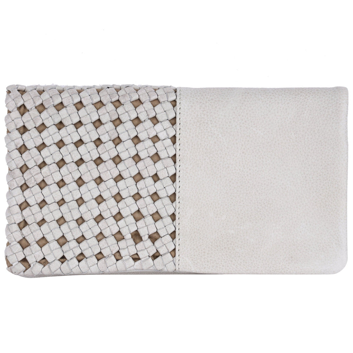 Whitney Leather Wallet - Oat