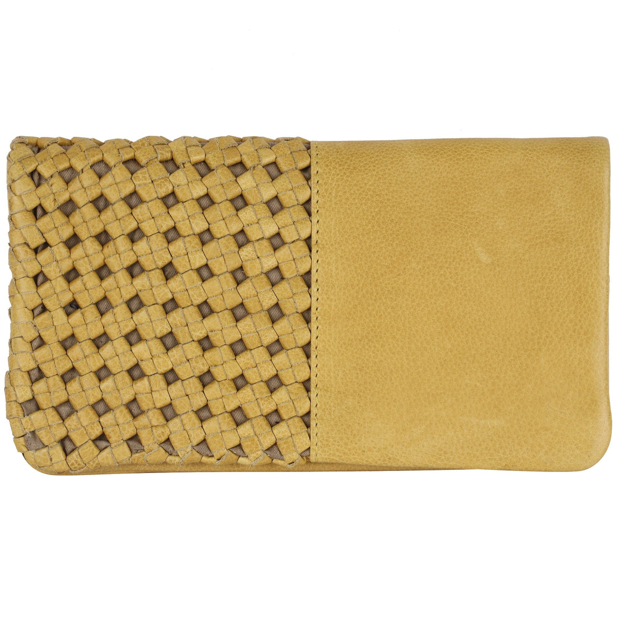 Whitney Leather Wallet - Lemon