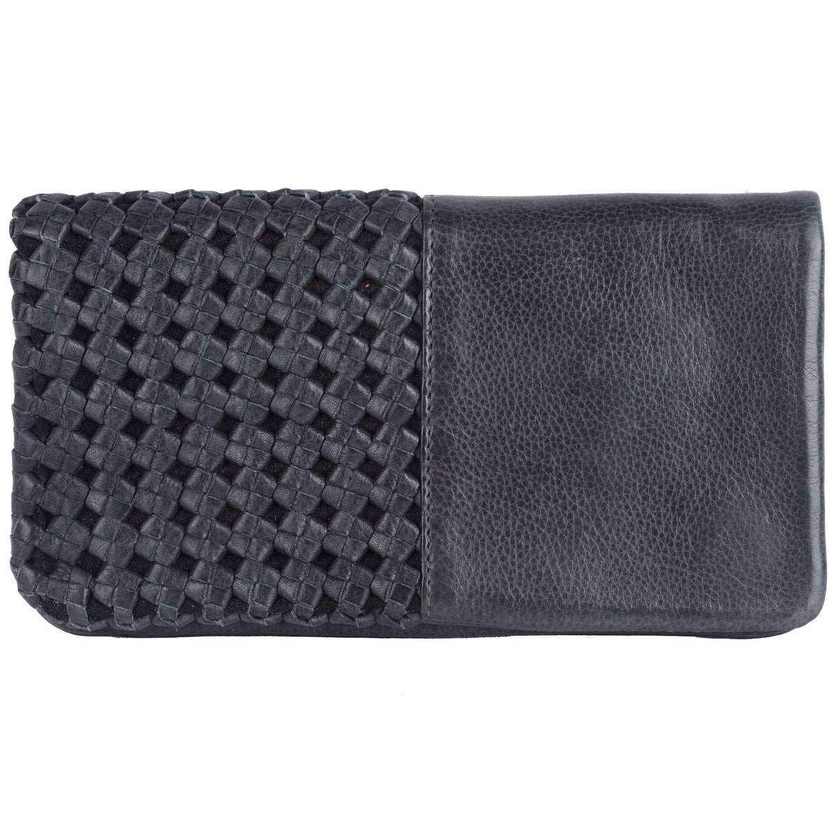 Whitney Leather Wallet - Charcoal
