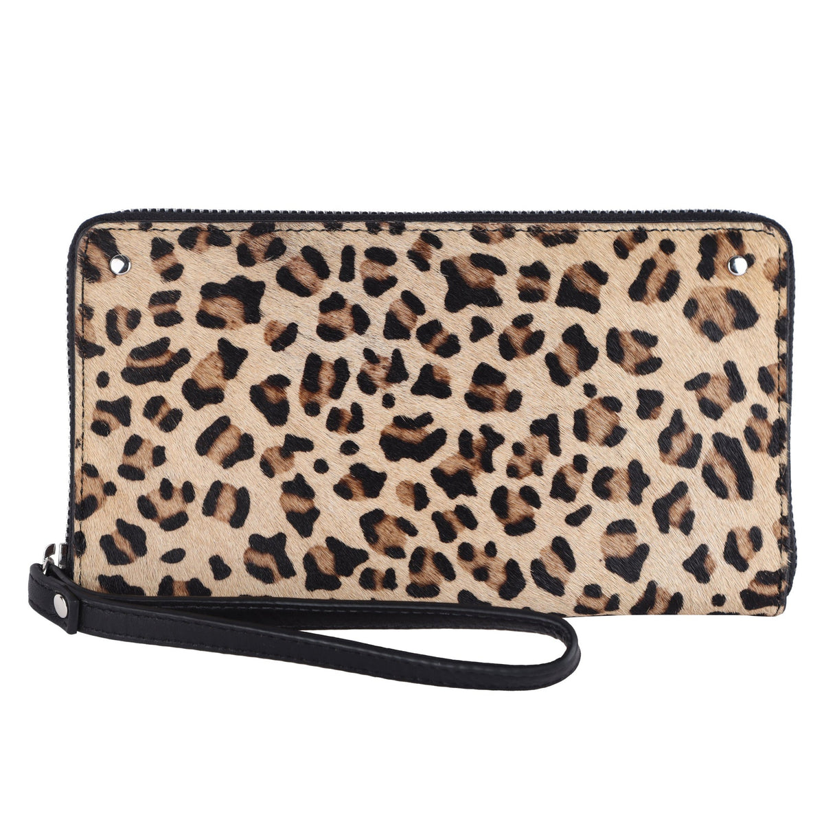 Tulum Leather Wallet - Leopard