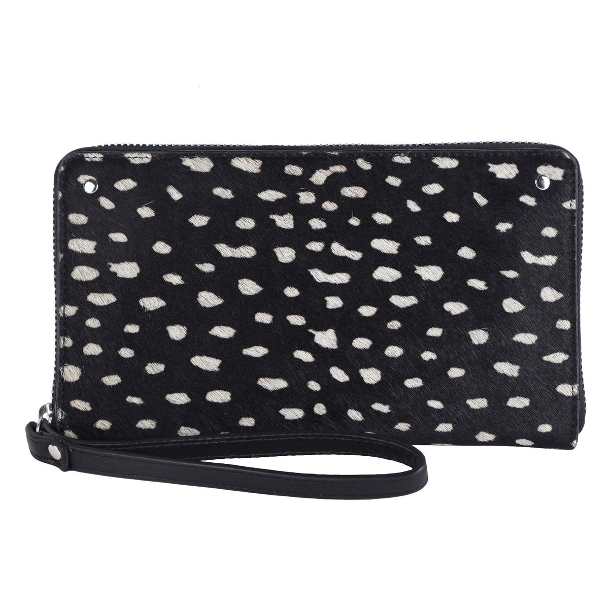 Tulum Leather Wallet - Spots