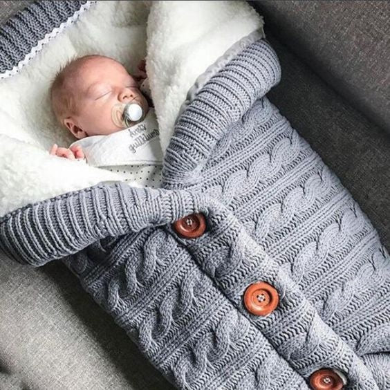 Baby Stroller Sleeping Bag - Medium Gray