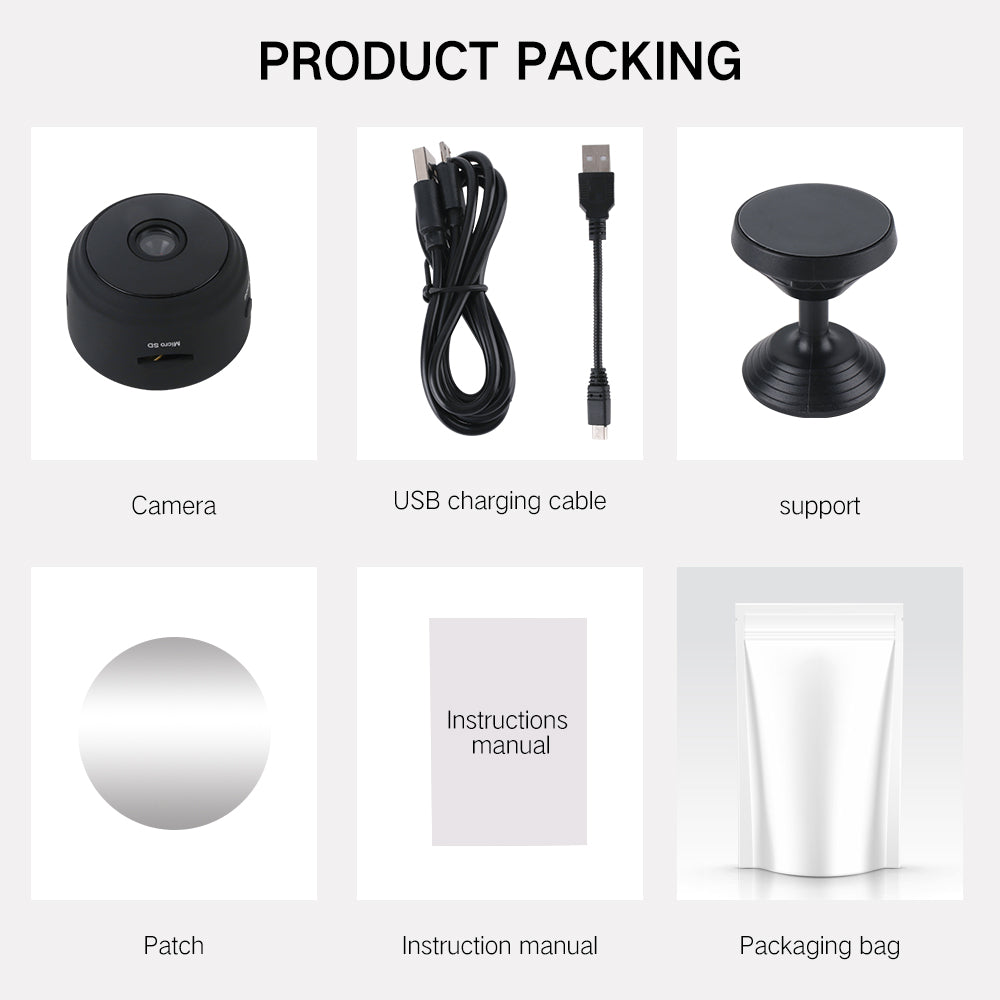 A9 1080P HD Wireless Night Vision Wifi Camera - Image 5