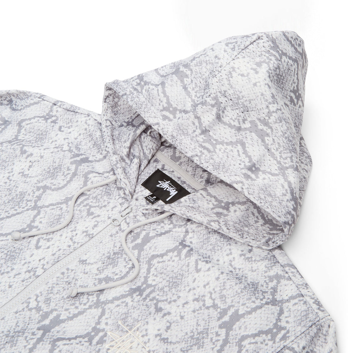 Stussy Athletic Mesh Zip Hood (Snake) - Image 3
