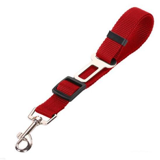 2-in-1 Pet Car Seat Belt & Leash - Red / Uniform code