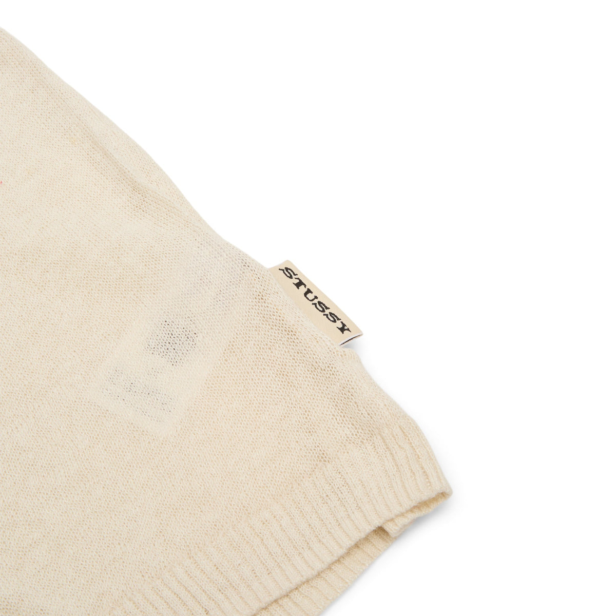 Stussy Striped Long Sleeve Sweater (Bone) - Image 4
