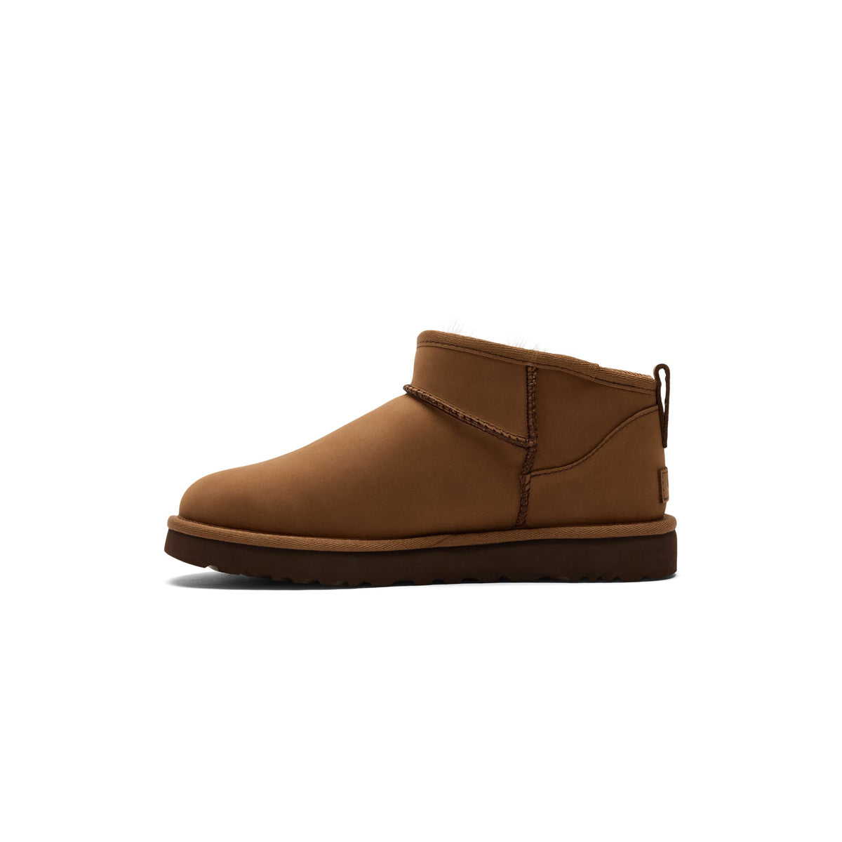 UGG WMNS Classic Ultra Mini Nubuck (Dark Chestnut) - Image 2