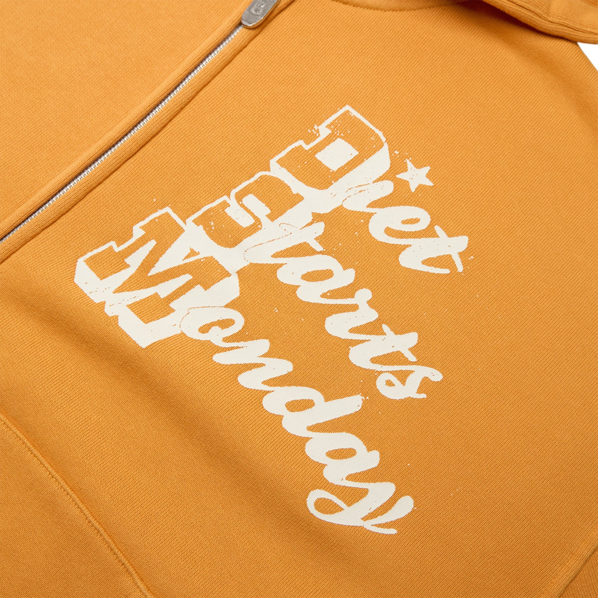 Diet Starts Monday Star Full Zip Sweatshirt (Yellow) - Image 4