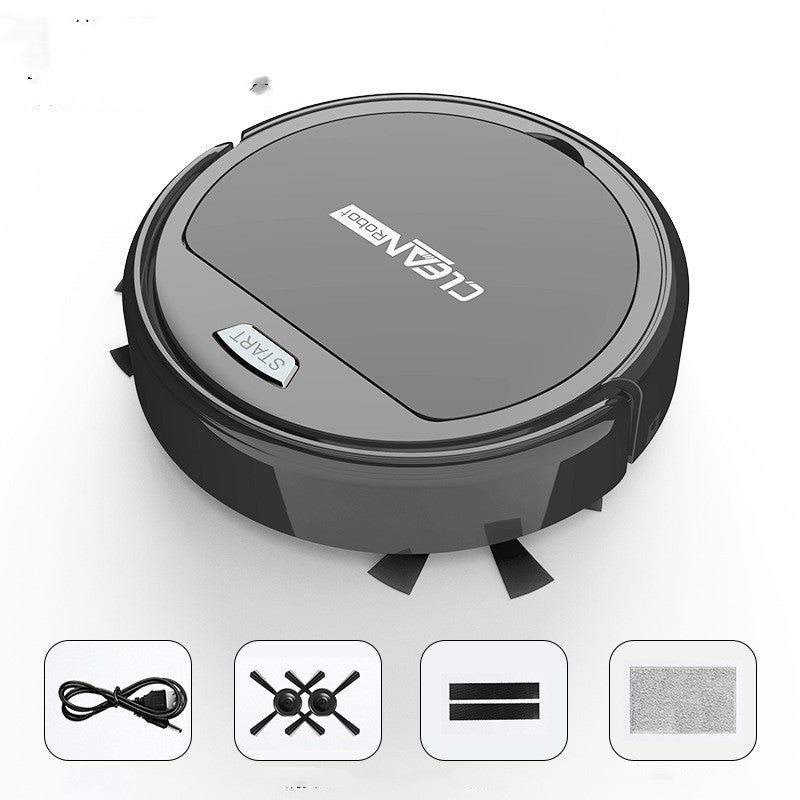 Vaccum Cleaner Robot Smart Home Automatic Vacuum Cleaner - Black
