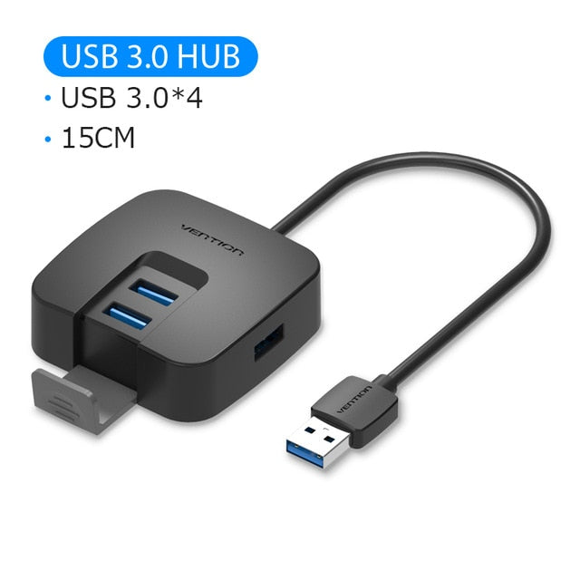 High-Speed USB 3.0 4-Port Hub - Image 4