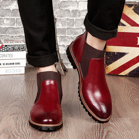 Men's Leather Martin Boots