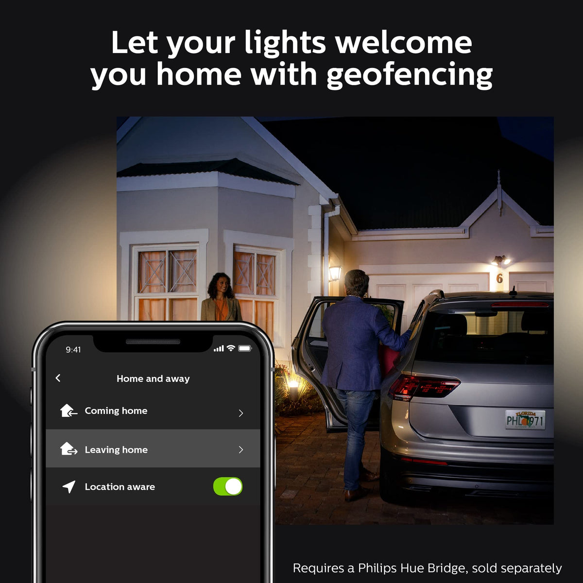 Philips Hue Outdoor LED Floodlight Light Bulb 476812 - Image 5