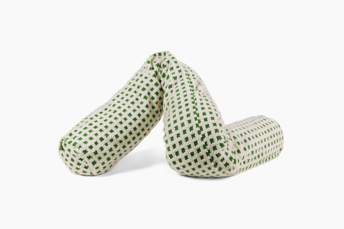 Wiggle Pillow Cover - Treetop/Almond Milk