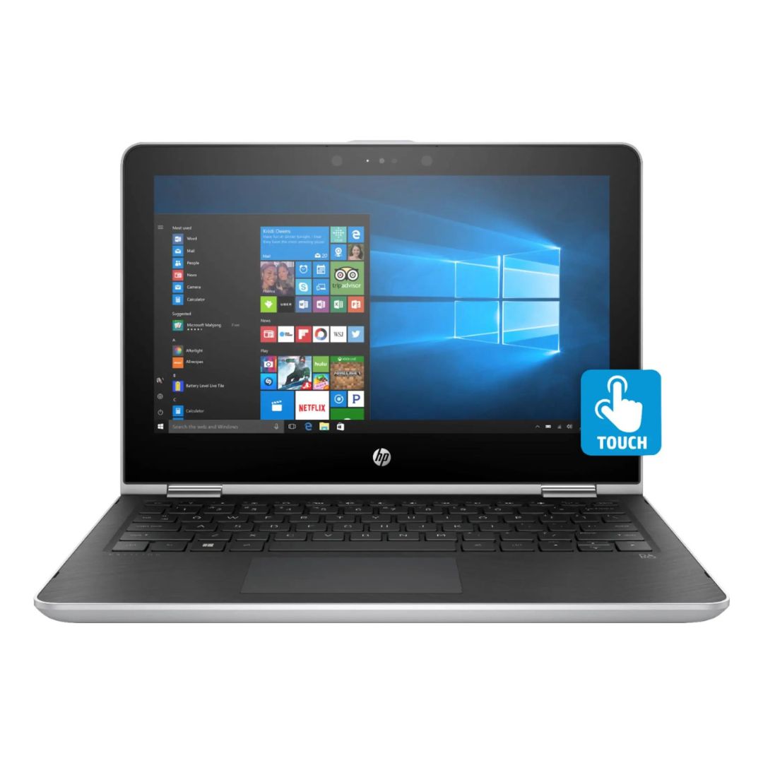 HP Pavilion x360 – 11.6" WXGA 2-in-1 Touch – Pentium N5000 – 4GB RAM – 500GB HDD – Silver – 11M-AD113DX