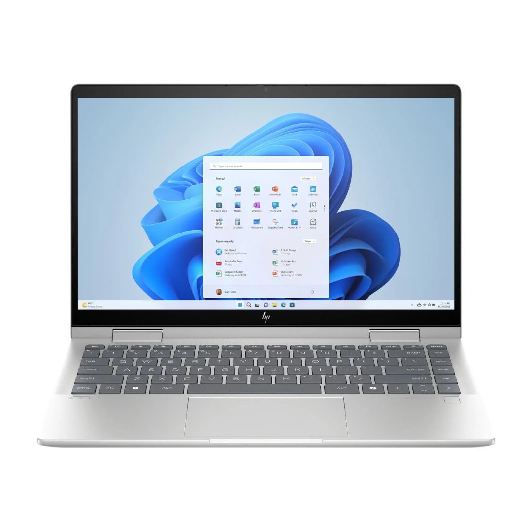 HP Envy x360 – 14" FHD Touch – Core 7 150U – 16GB RAM – 512GB SSD – Natural Silver – 14-es1023dx