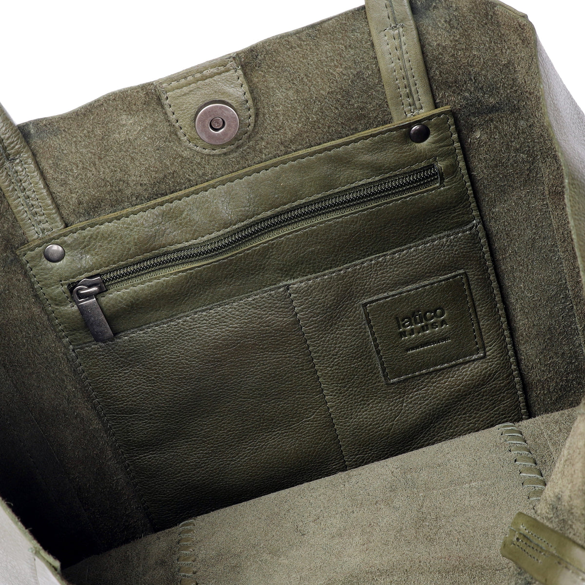 Dolce Leather Tote Bag - Image 7