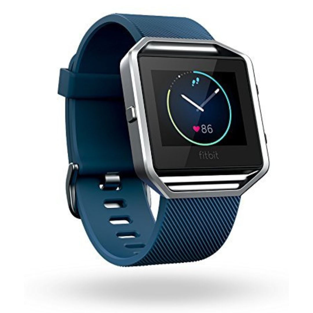 Fitbit Blaze Smart Fitness Watch – Small Blue Band – FB502SBUS