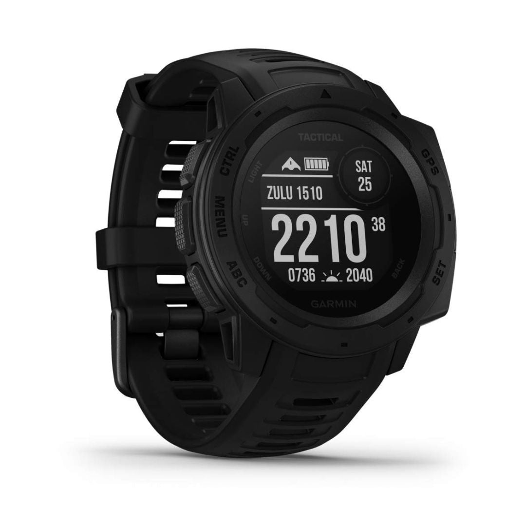 Garmin Instinct Tactical GPS Smartwatch – Black – 010-02064-70