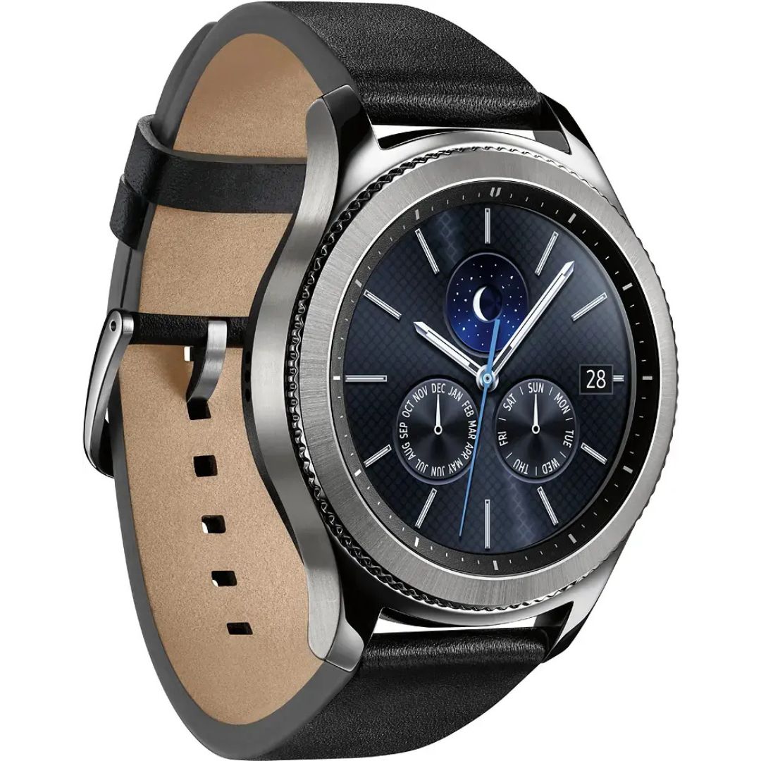 Samsung Gear S3 Classic Smartwatch – 46mm Stainless Steel – Silver – SM-R770NZSAXAR - Image 3