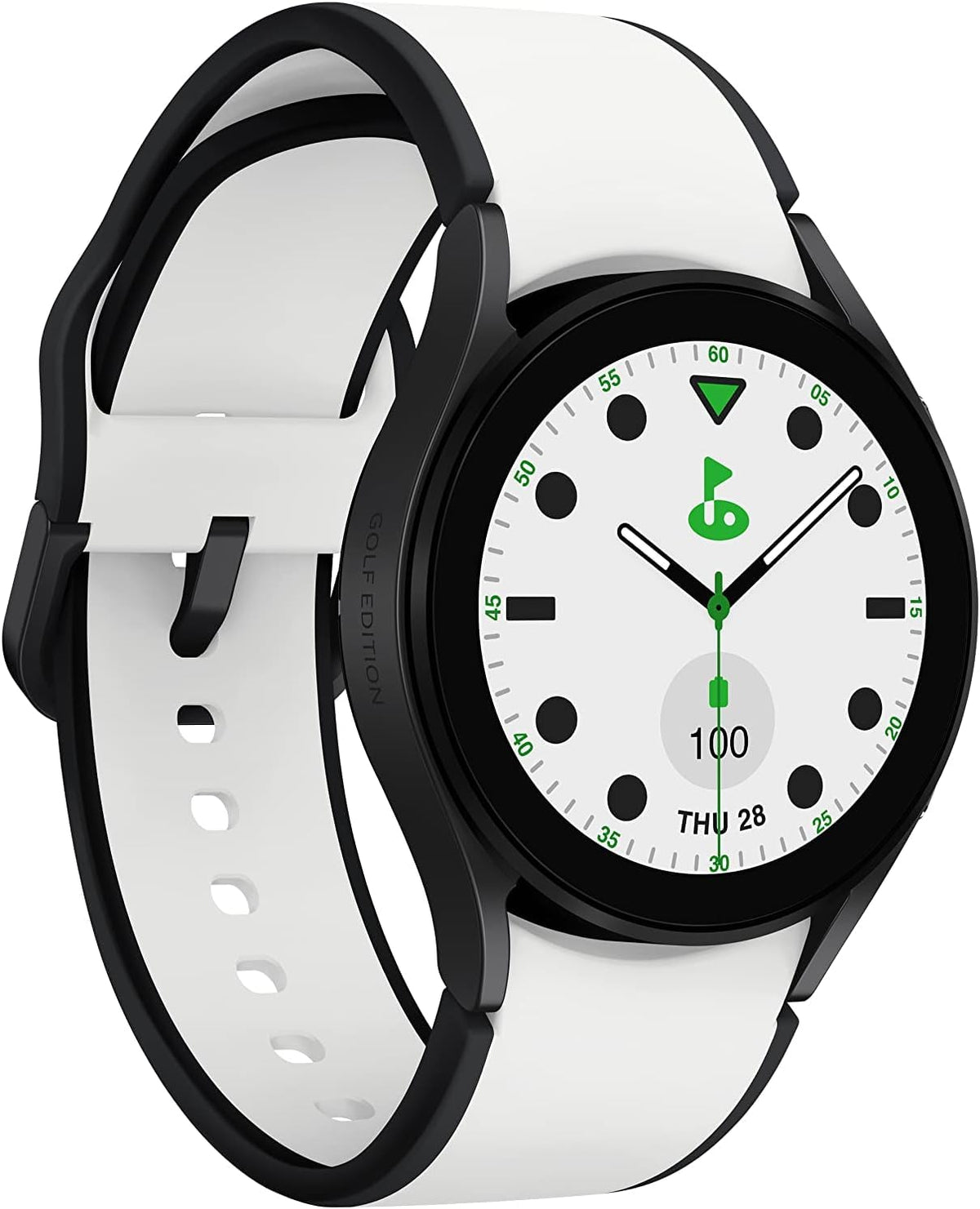 Samsung - Galaxy Watch5 Golf Stainless Steel Smartwatch 40mm BT - Gray Bezel w/T - Image 2