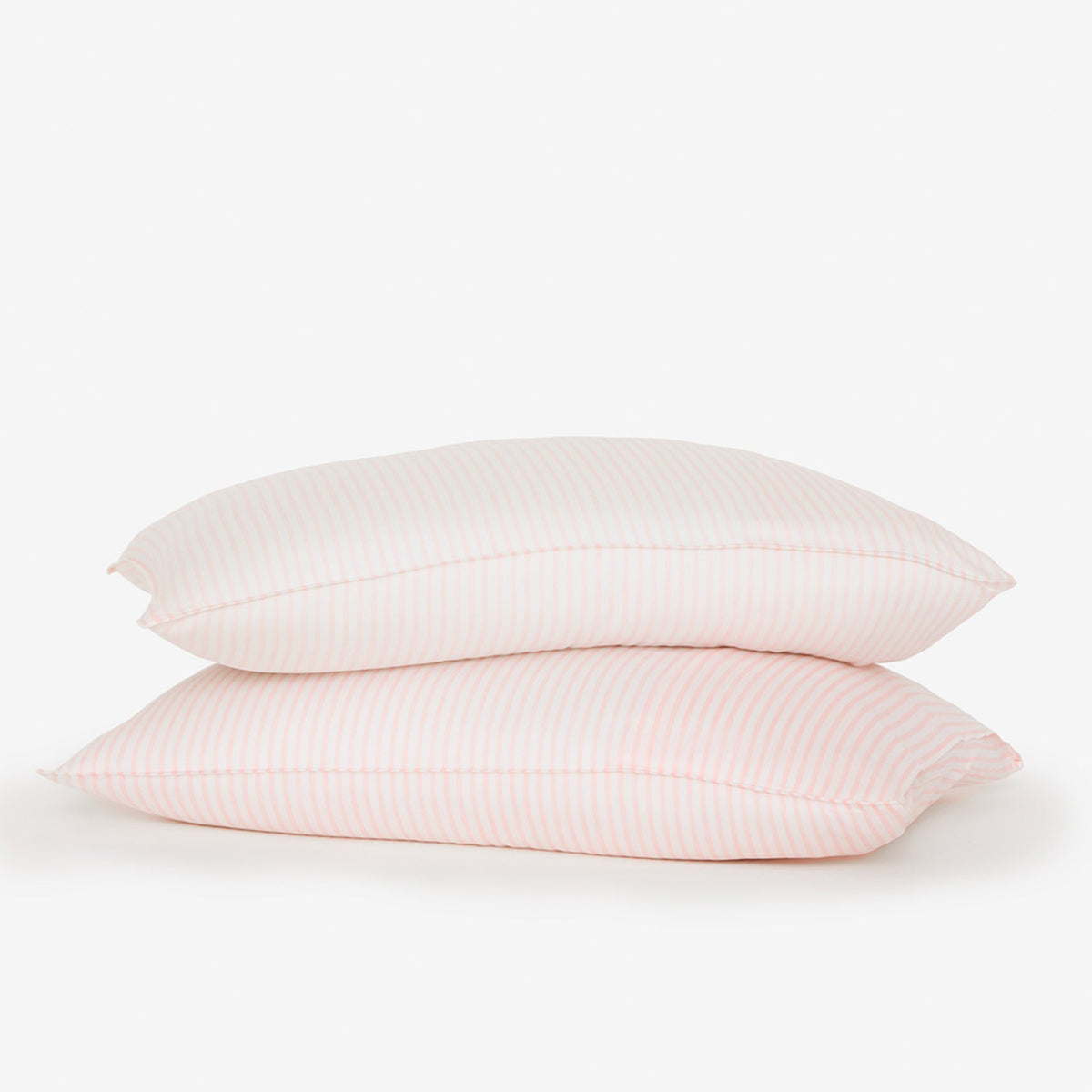 Breeze Pillowcases - Blush Stripe