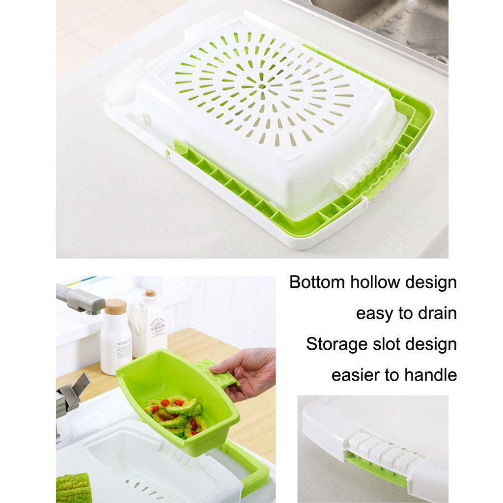 Kitchen drain cutting board - Image 4