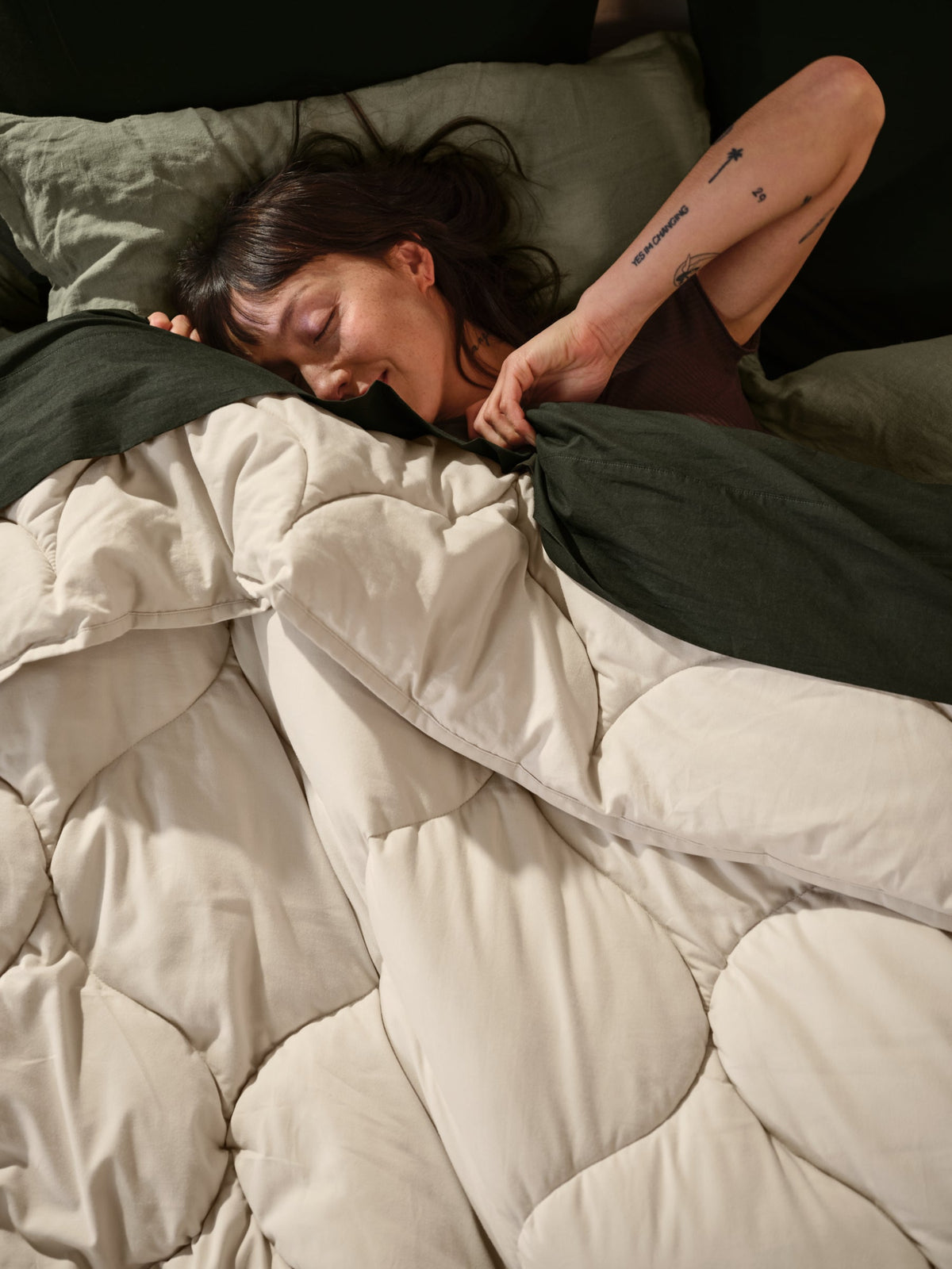 Cotton Drift Comforter (Bone) - Image 4