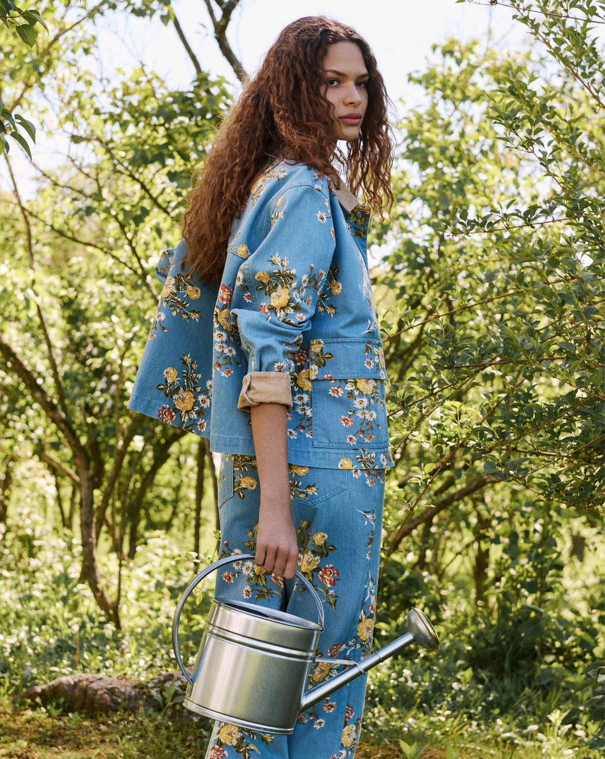 Taylor Floral Wide-Leg Jean - Image 6
