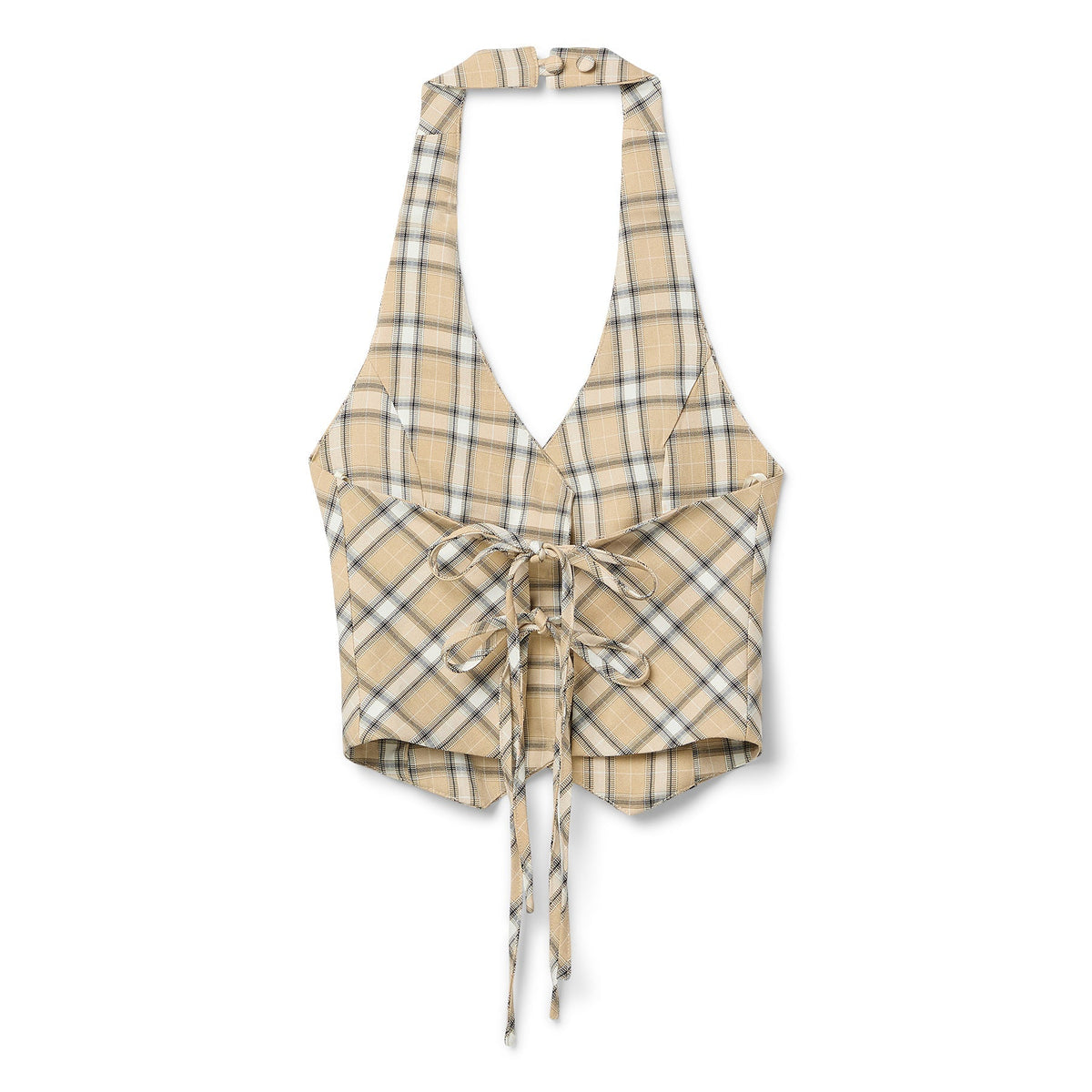 House of Sunny Sloane Check Waistcoat (Multi) - Image 2