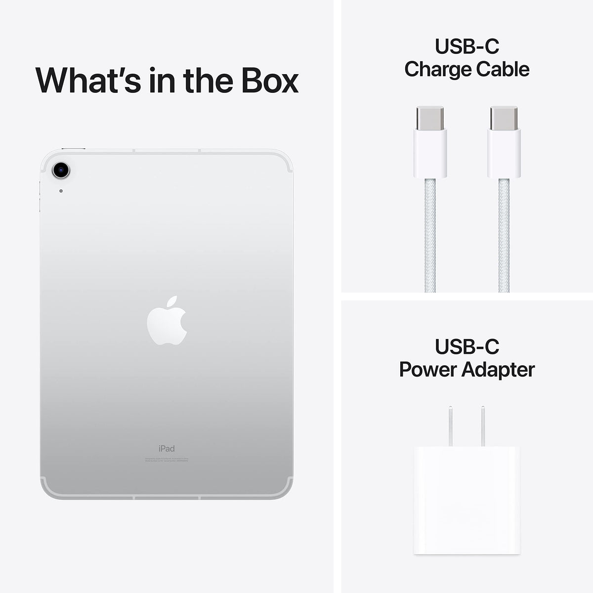 Unlocked Apple iPad 10th Generation (10.9") Wi-Fi + Cellular – 256GB – Silver – MQ6T3LL/A - Image 5