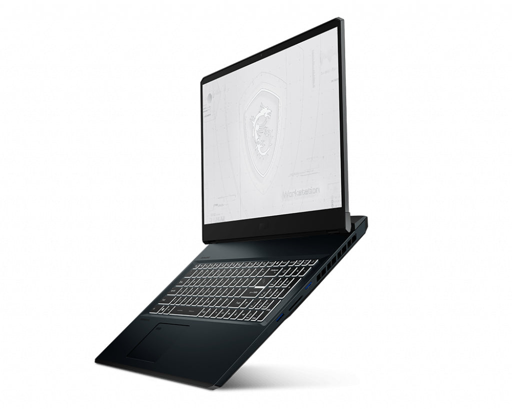 MSI WE76 11UM-459 – 17.3" FHD 144Hz – Intel Core i9-11980HK – 32GB RAM – NVIDIA RTX A5000 – 1TB NVMe SSD – Titanium - Image 4