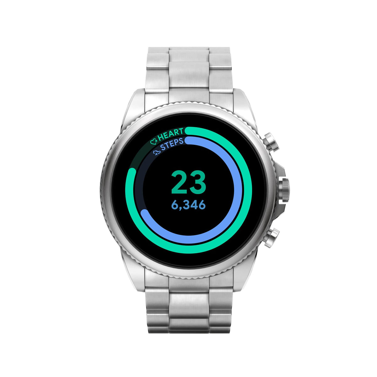 Fossil Gen 6 44mm Stainless Steel Smartwatch w/ Stainless Steel Band - FTW4060V - Image 8