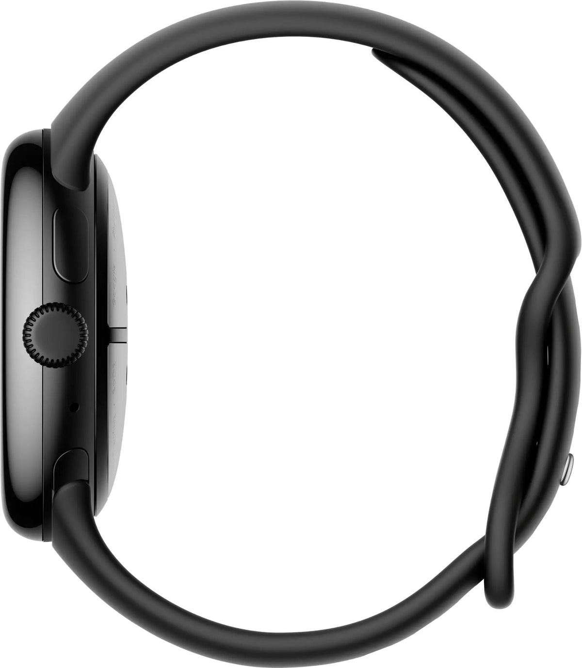 Google Pixel Watch 3 (Wi-Fi) – 45mm Matte Black Case with Obsidian Band – GA05785-US - Image 3