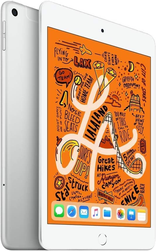 Apple iPad Mini (5th Generation, 2019) – 7.9" Wi-Fi + Cellular – 256GB – Silver – MUXN2LL/A - Image 2