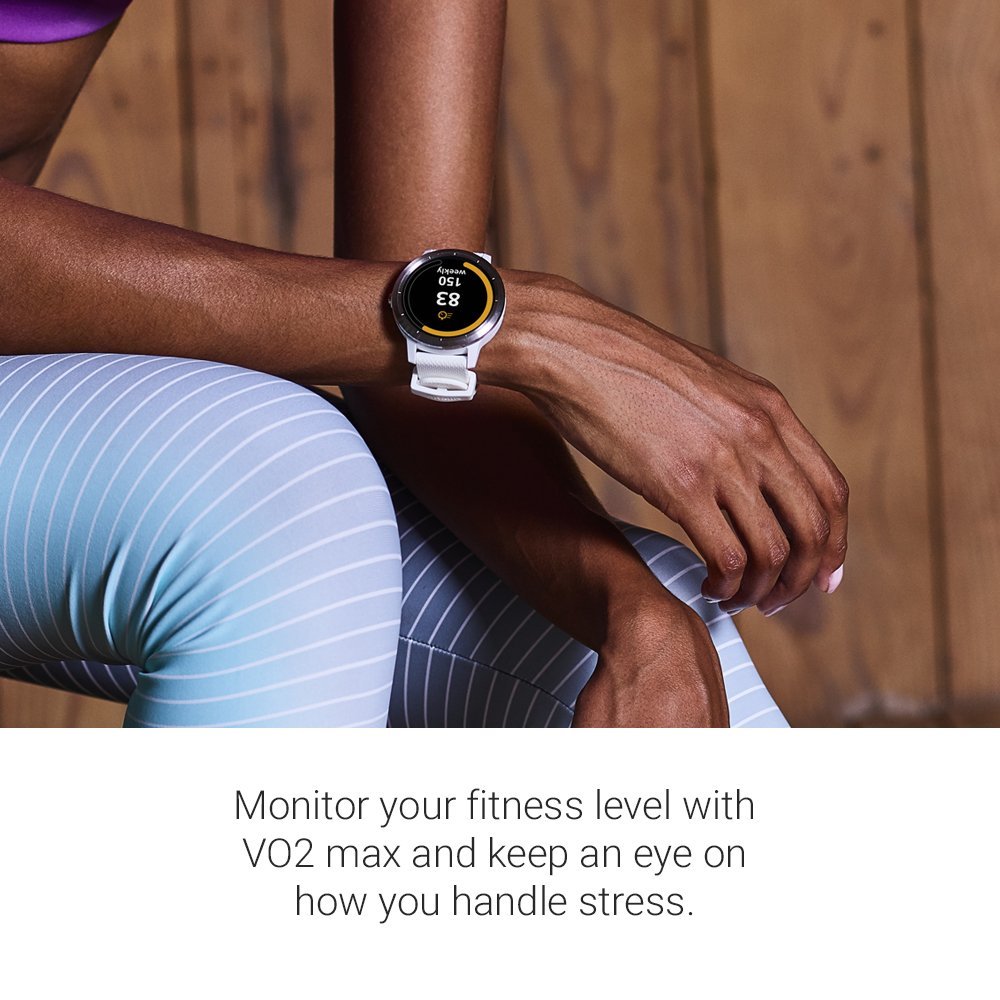 Garmin Vivoactive 3 GPS Smartwatch with Built-in Sports Apps - Black/Silver - 010-01769-01 - Image 6