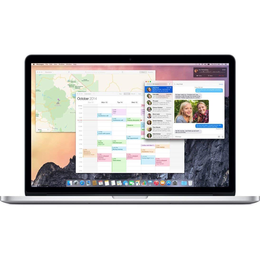 Apple Macbook Pro 13.3" (2015) Retina - i5-5257U - 8GB RAM - 256GB SSD - Silver - MF839LL/A - Image 3