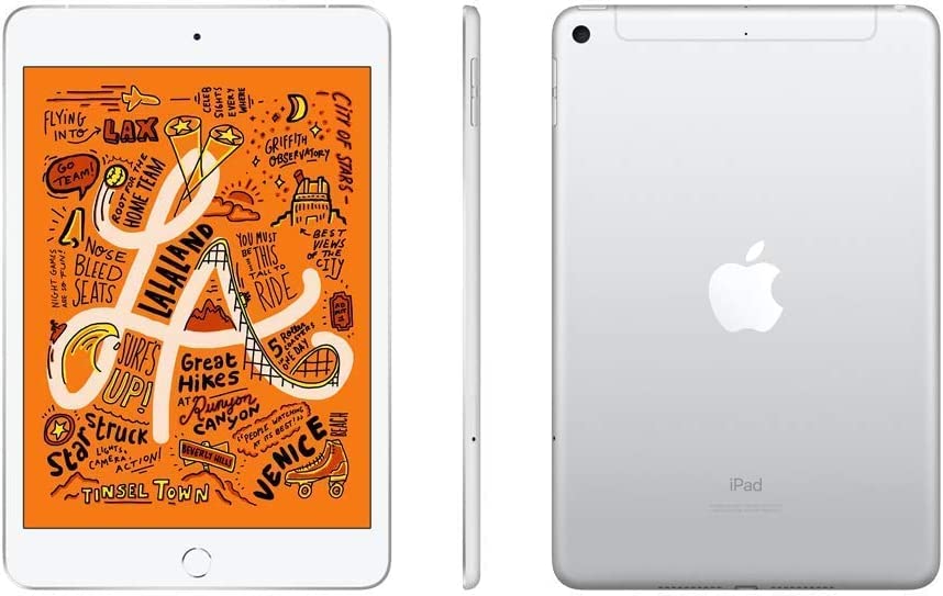 Apple iPad Mini 7.9" 5th Gen (2019) – Wi-Fi + Cellular – 64GB – Silver – MUXG2LL/A - Image 3