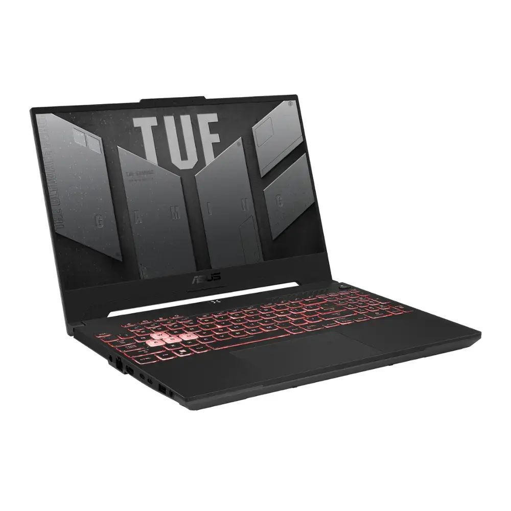ASUS TUF Gaming A15 – 15.6" FHD 144Hz – AMD Ryzen 7 6800H – 8GB DDR5 RAM – RTX 3050 Ti – 512GB SSD – Gray - Image 2