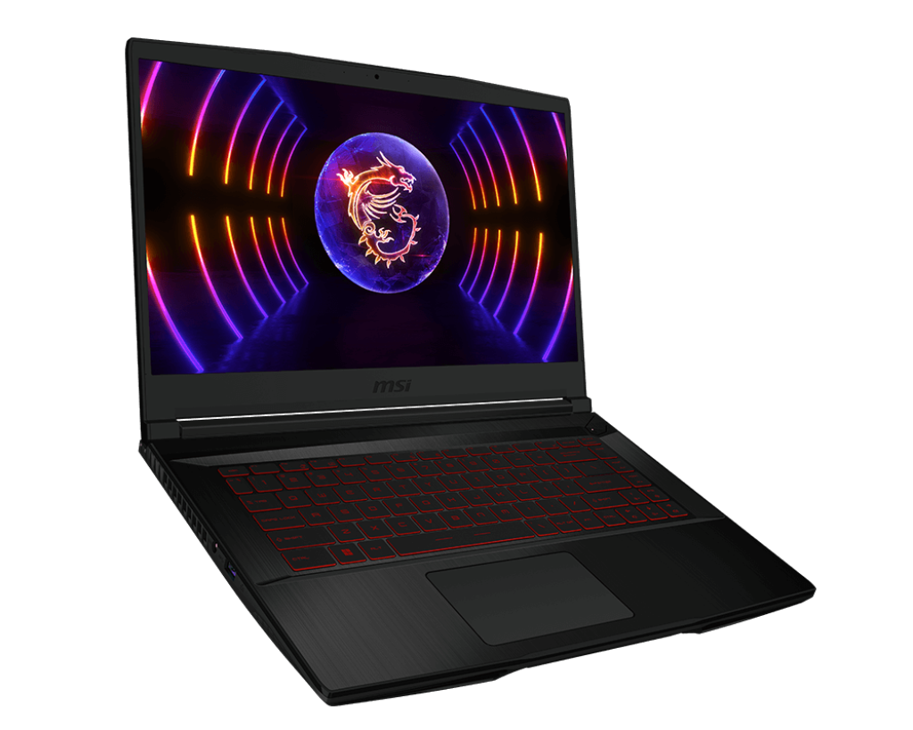 MSI Thin GF63 12VF-436US – 15.6" FHD 144Hz – Intel Core i7-12650H – 16GB RAM – RTX 4060 – 512GB SSD – Black - Image 3
