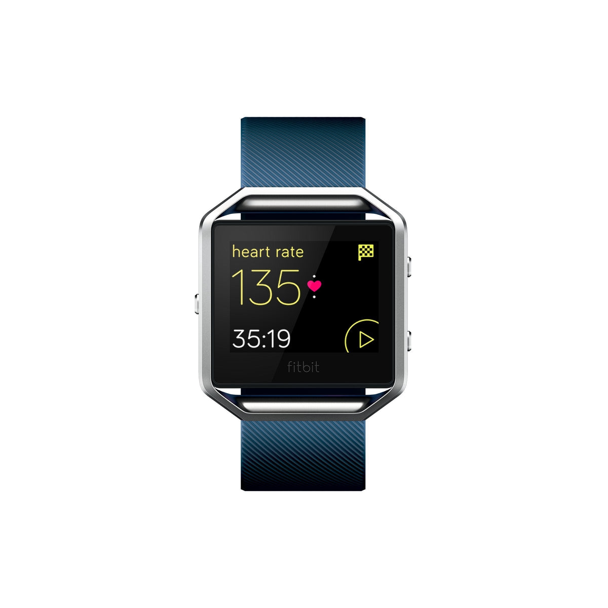 Fitbit Blaze – Smart Fitness Watch HR Monitor – Large – Blue Band – FB502SBUL - Image 2