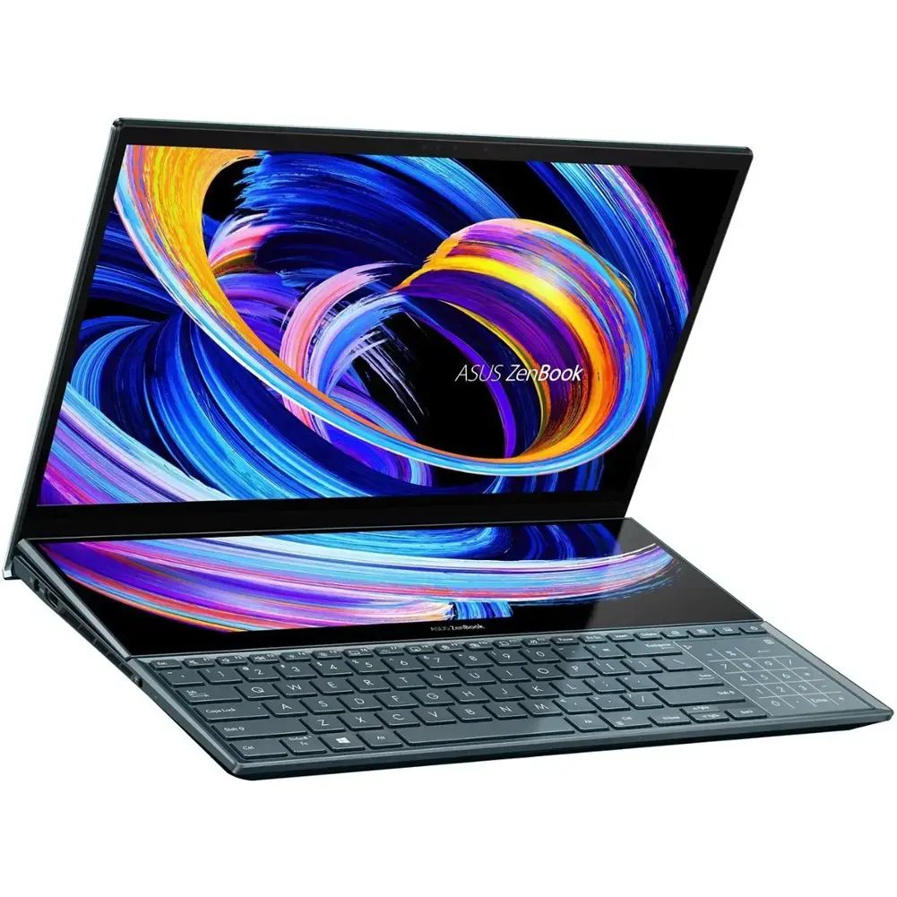 ASUS ZenBook Pro Duo 15 UX582 - 15.6" FHD Touch - i9-11900H - 32GB RAM - RTX 3060 - 1TB SSD - Blue - UX582HM-XH96T - Image 3