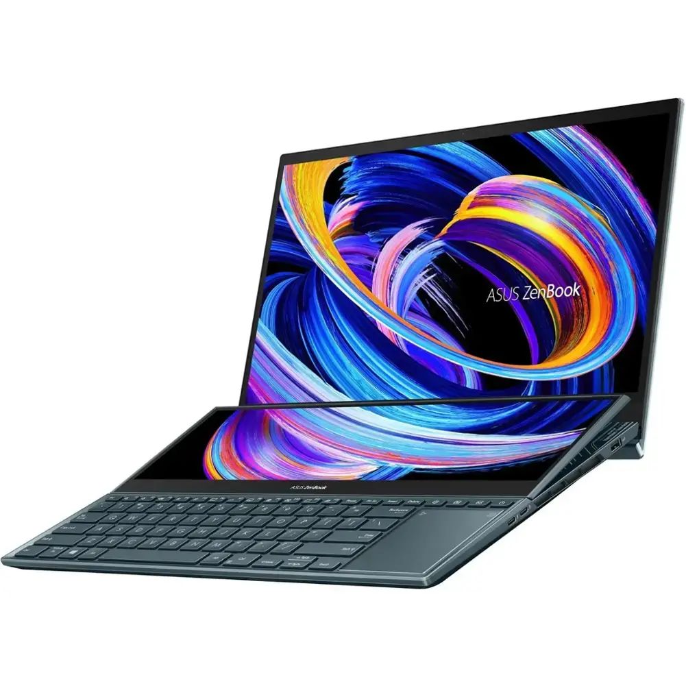 ASUS ZenBook Pro Duo 15 UX582 - 15.6" FHD Touch - i9-11900H - 32GB RAM - RTX 3060 - 1TB SSD - Blue - UX582HM-XH96T - Image 4