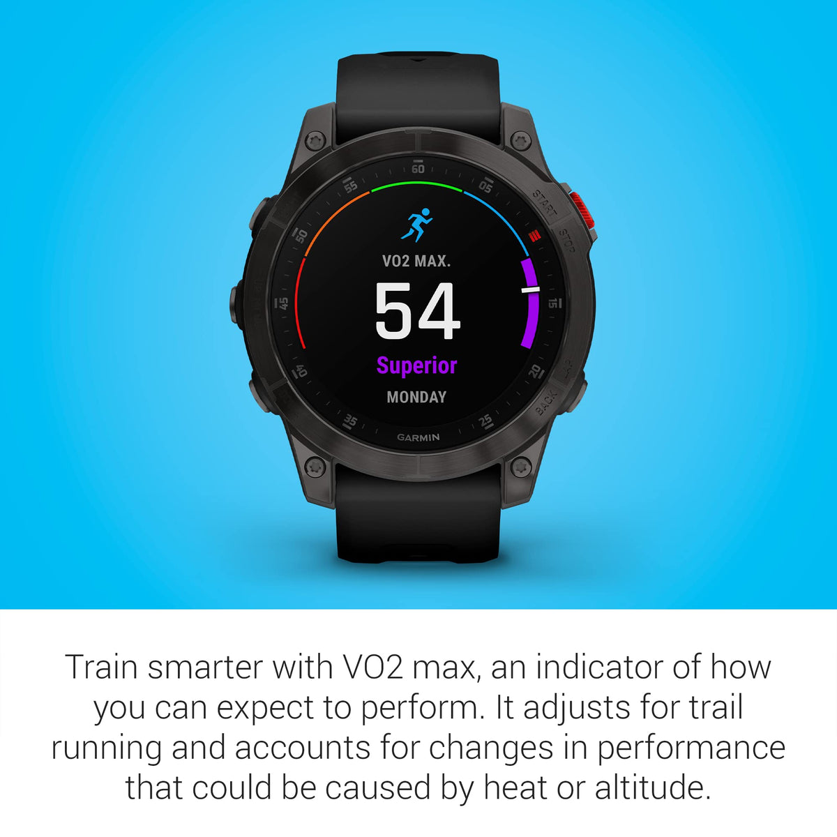 Garmin epix (Gen 2) GPS Smartwatch – 47mm – Fiber-Reinforced Polymer with Titanium Bezel – 010-02582-10 - Image 7